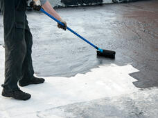 Dach-beschichtung (mit/ohne Alu)