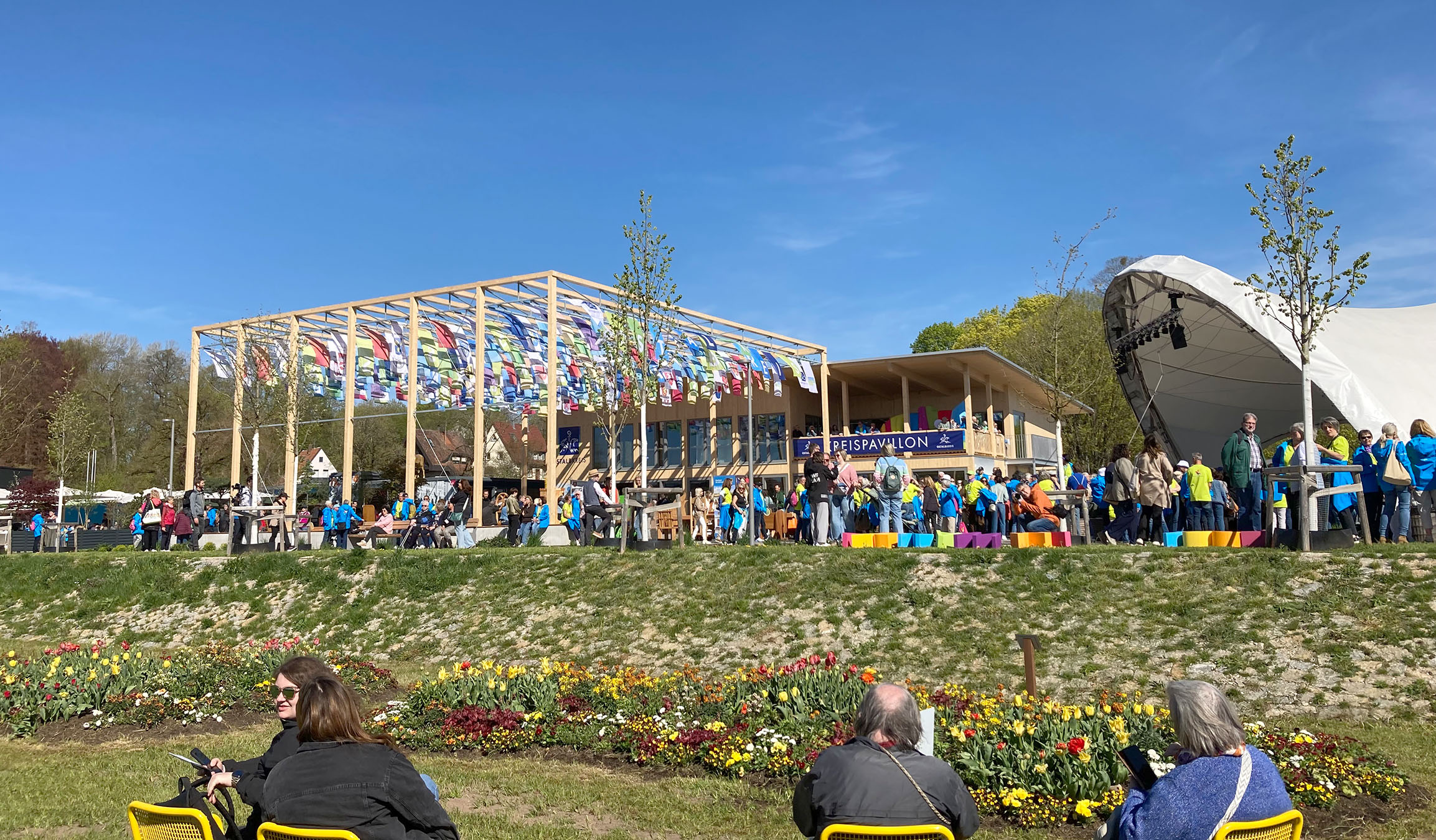 Die Landesgartenschau Ellwangen 2026 ist heute erfolgreich gestartet - JRS ist mit mehreren interessanten Aktivitäten eingebunden.